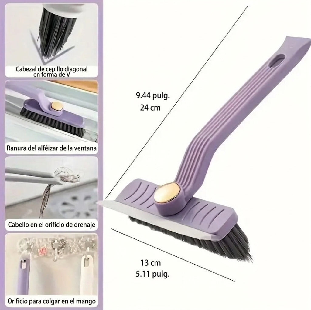 CleanSpin™-Cepillo 4 en 1 para una limpieza profunda